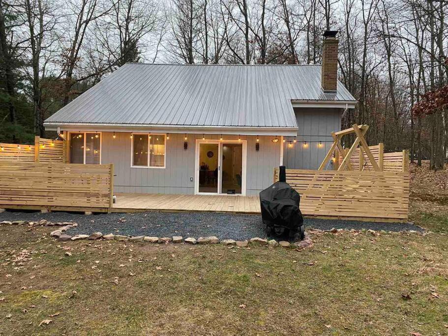 Modern Home Near Lake W Hottub, Game Room, Fireplace Albrightsville المظهر الخارجي الصورة