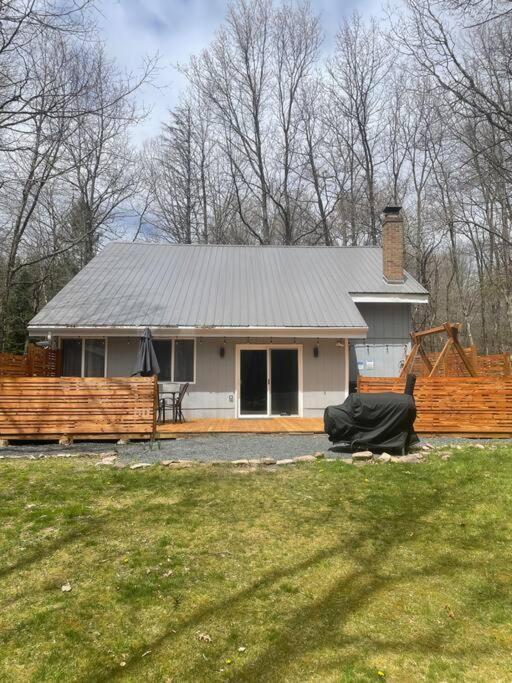 Modern Home Near Lake W Hottub, Game Room, Fireplace Albrightsville المظهر الخارجي الصورة